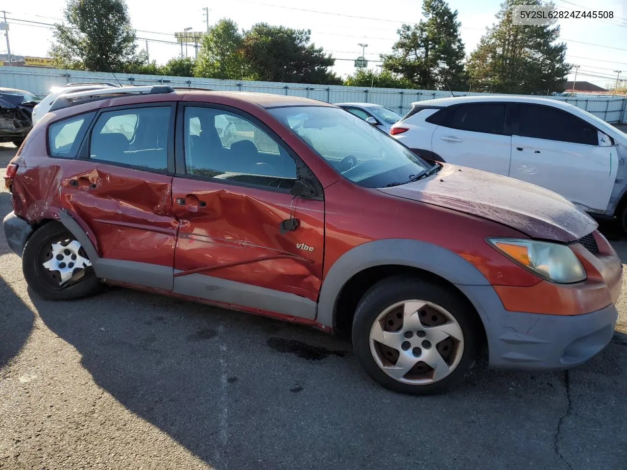 2004 Pontiac Vibe VIN: 5Y2SL62824Z445508 Lot: 76160704