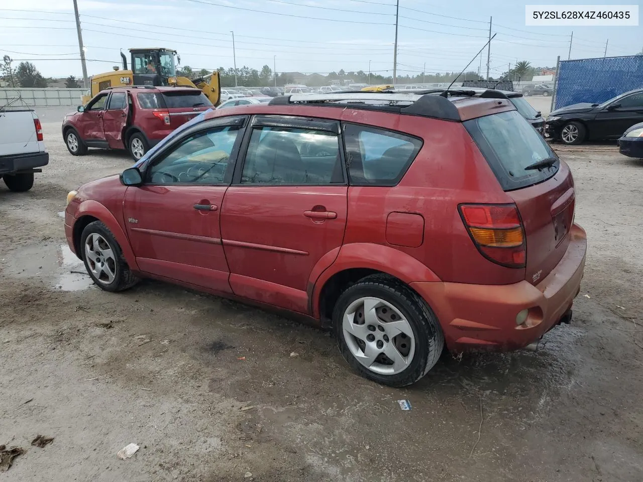 2004 Pontiac Vibe VIN: 5Y2SL628X4Z460435 Lot: 76310784