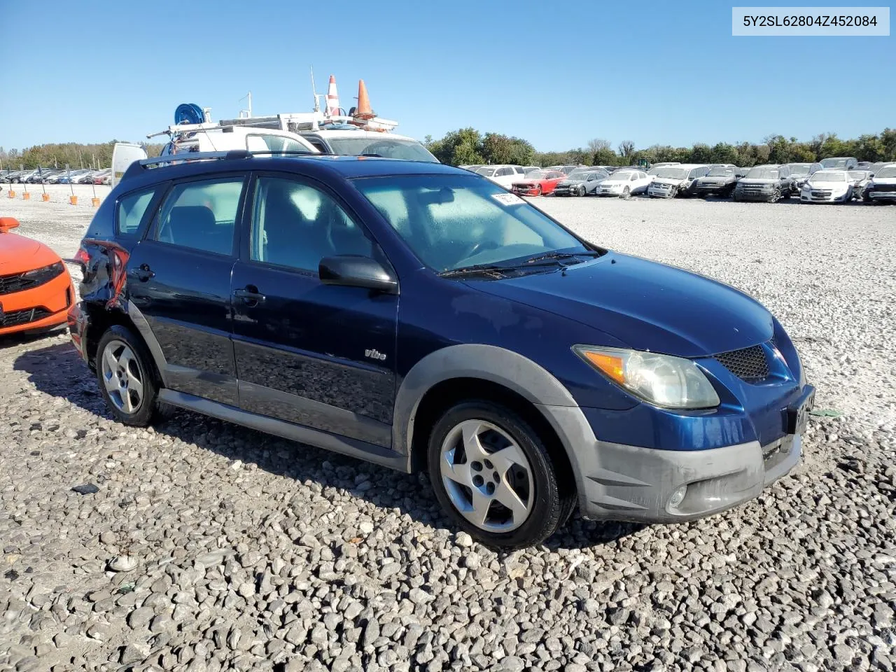 2004 Pontiac Vibe VIN: 5Y2SL62804Z452084 Lot: 76677614