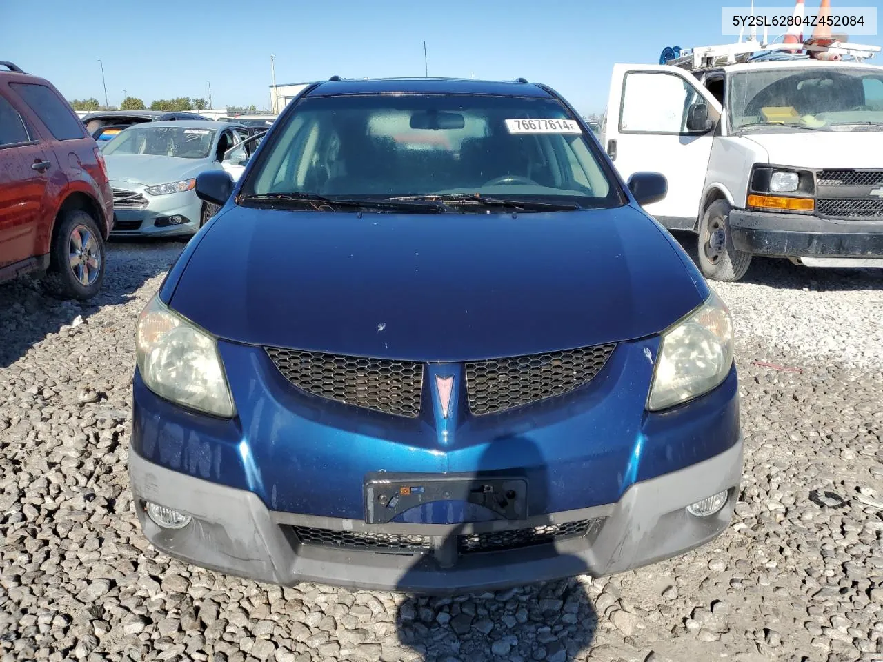 2004 Pontiac Vibe VIN: 5Y2SL62804Z452084 Lot: 76677614