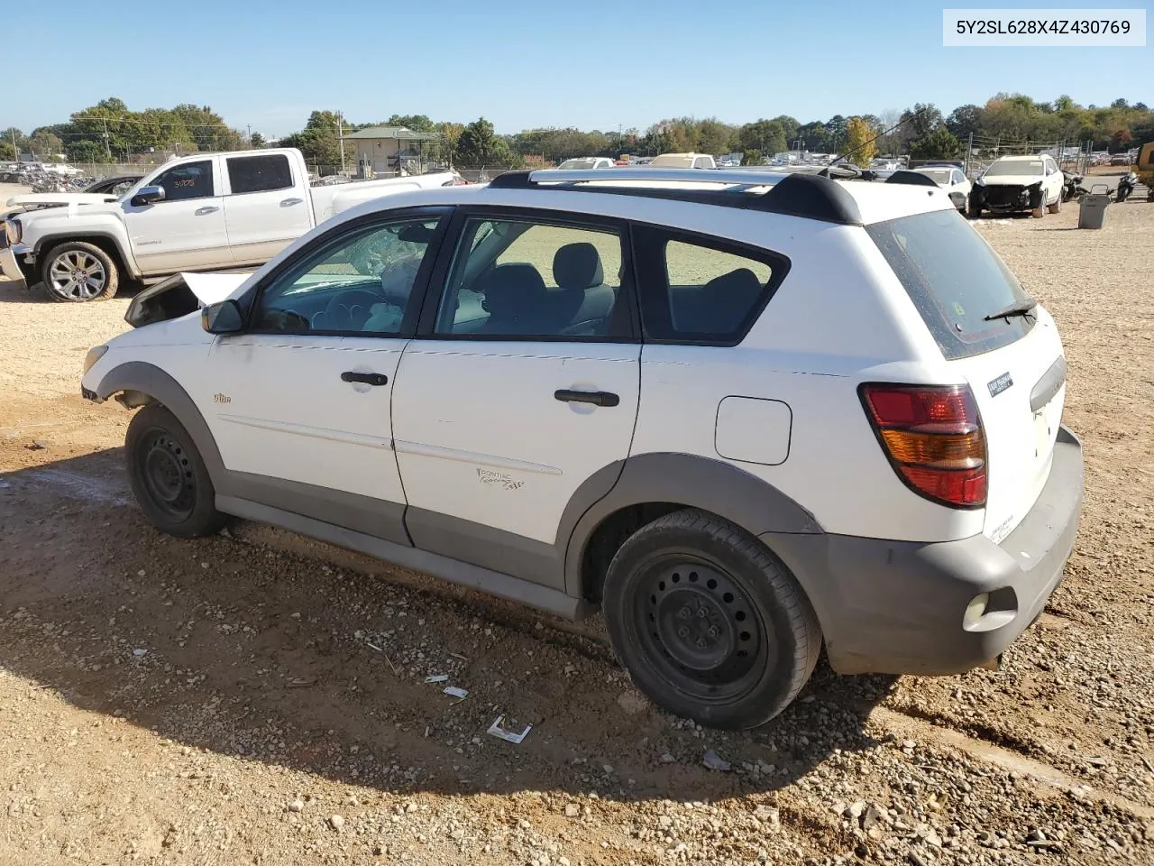 2004 Pontiac Vibe VIN: 5Y2SL628X4Z430769 Lot: 77420314