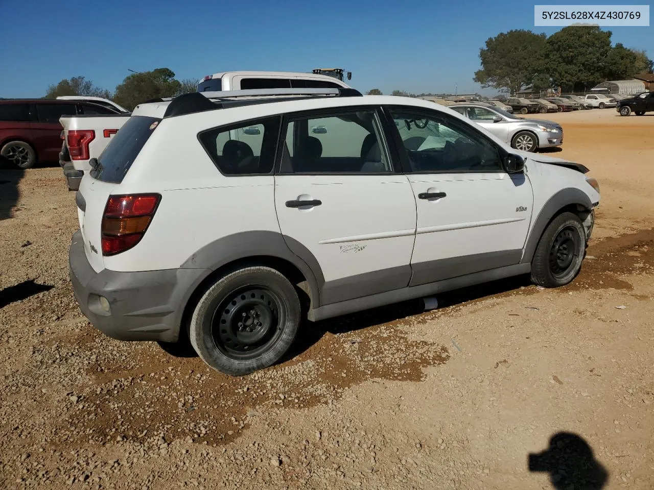 2004 Pontiac Vibe VIN: 5Y2SL628X4Z430769 Lot: 77420314