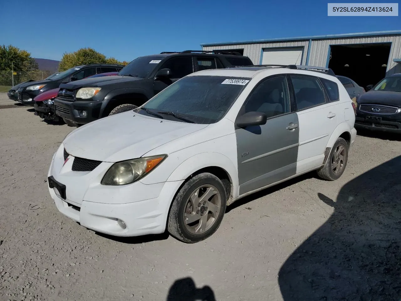 2004 Pontiac Vibe VIN: 5Y2SL62894Z413624 Lot: 77539974