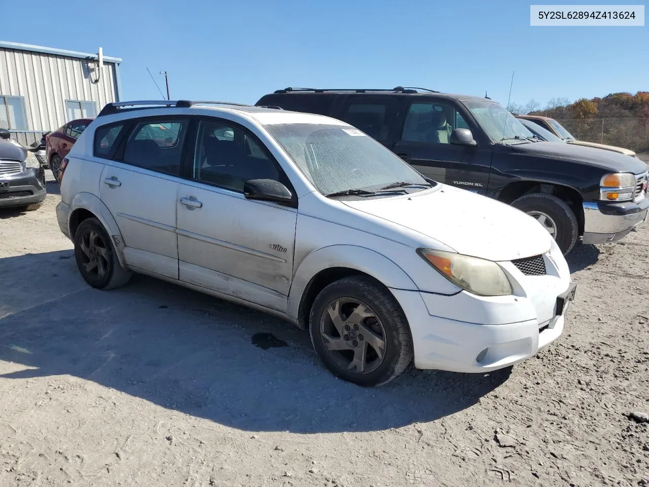 2004 Pontiac Vibe VIN: 5Y2SL62894Z413624 Lot: 77539974