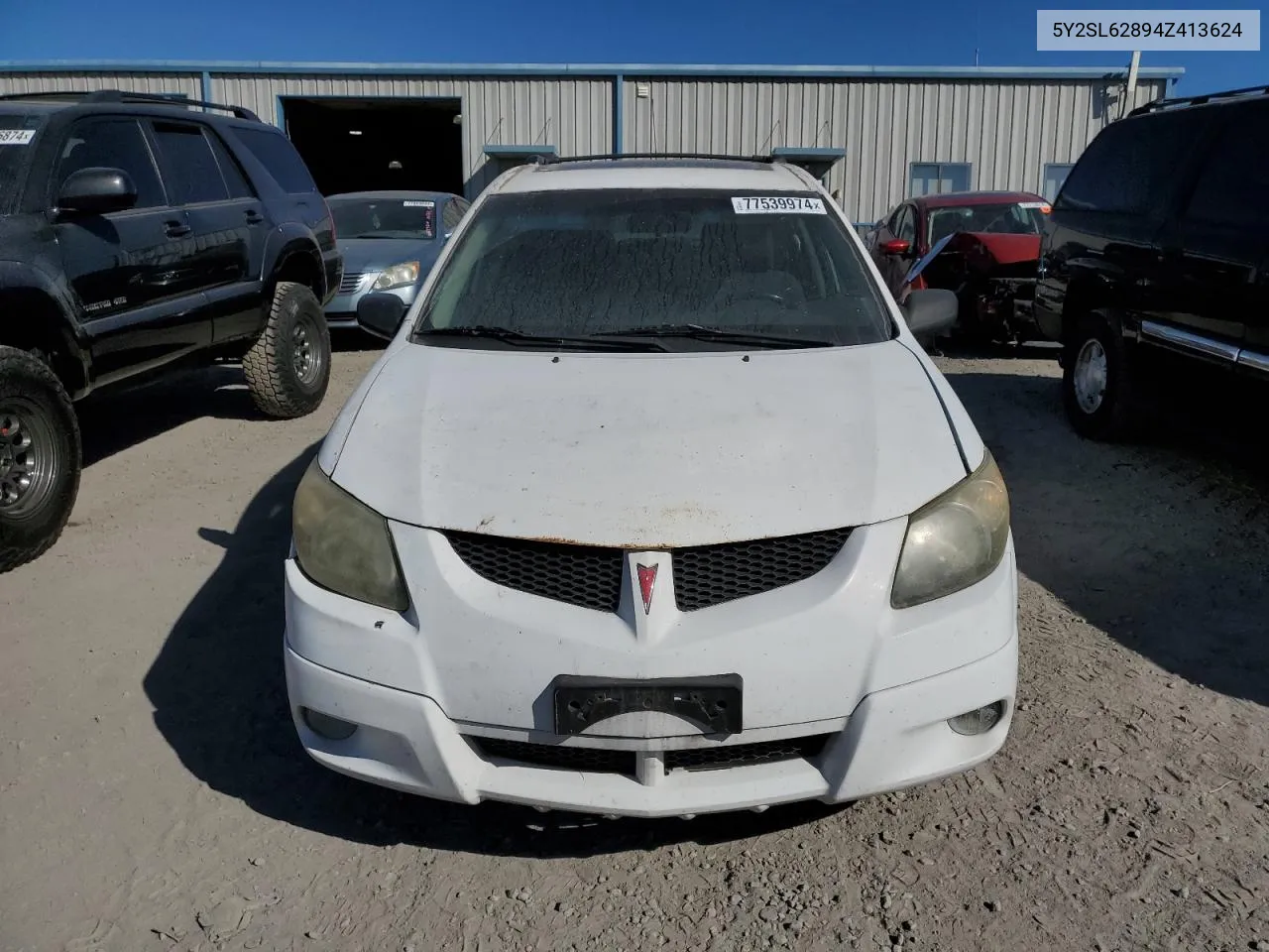 2004 Pontiac Vibe VIN: 5Y2SL62894Z413624 Lot: 77539974