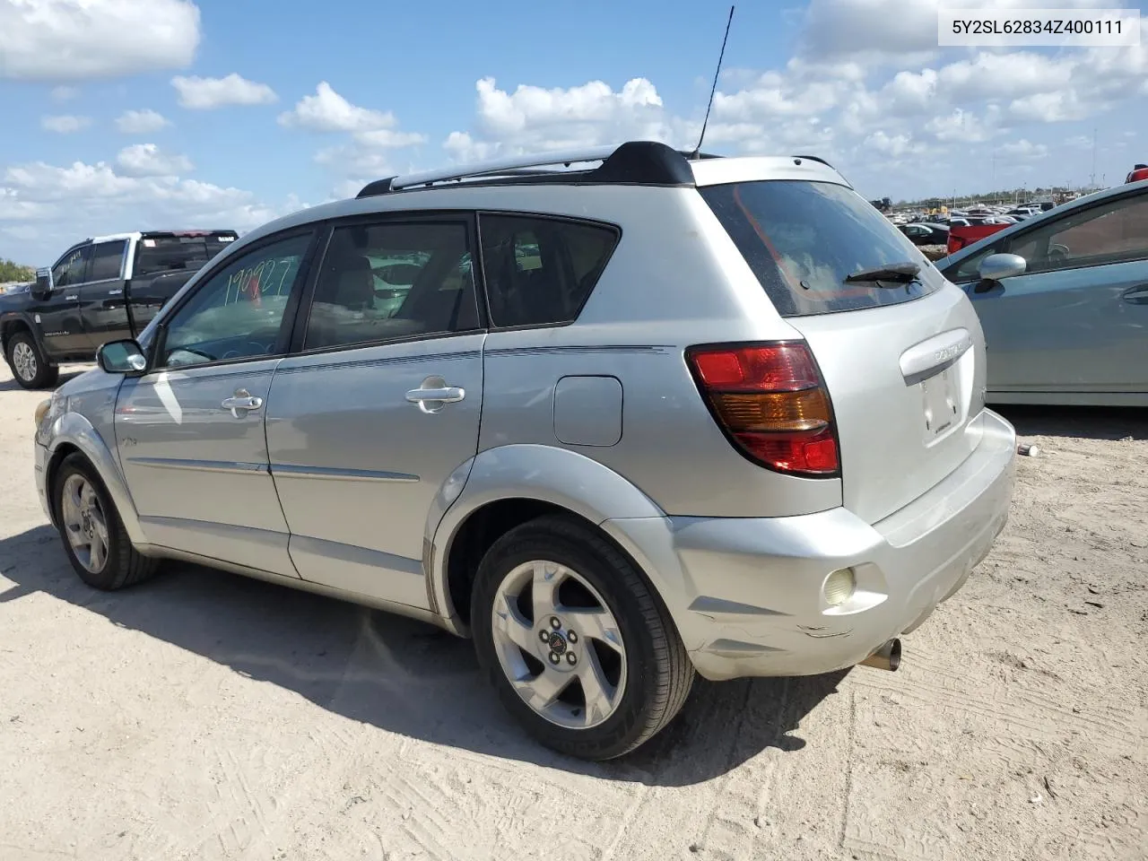 2004 Pontiac Vibe VIN: 5Y2SL62834Z400111 Lot: 77606184