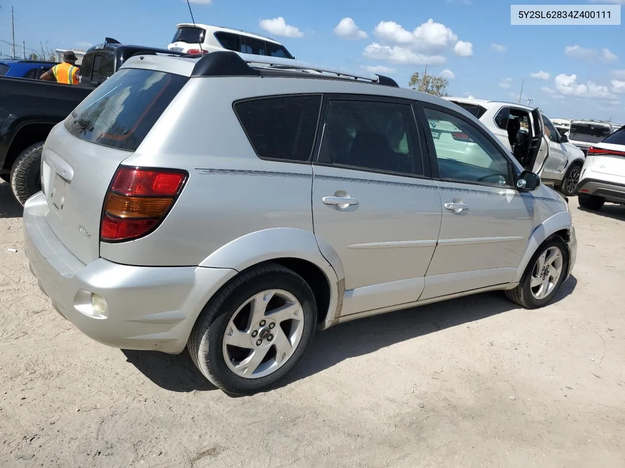 2004 Pontiac Vibe VIN: 5Y2SL62834Z400111 Lot: 77606184