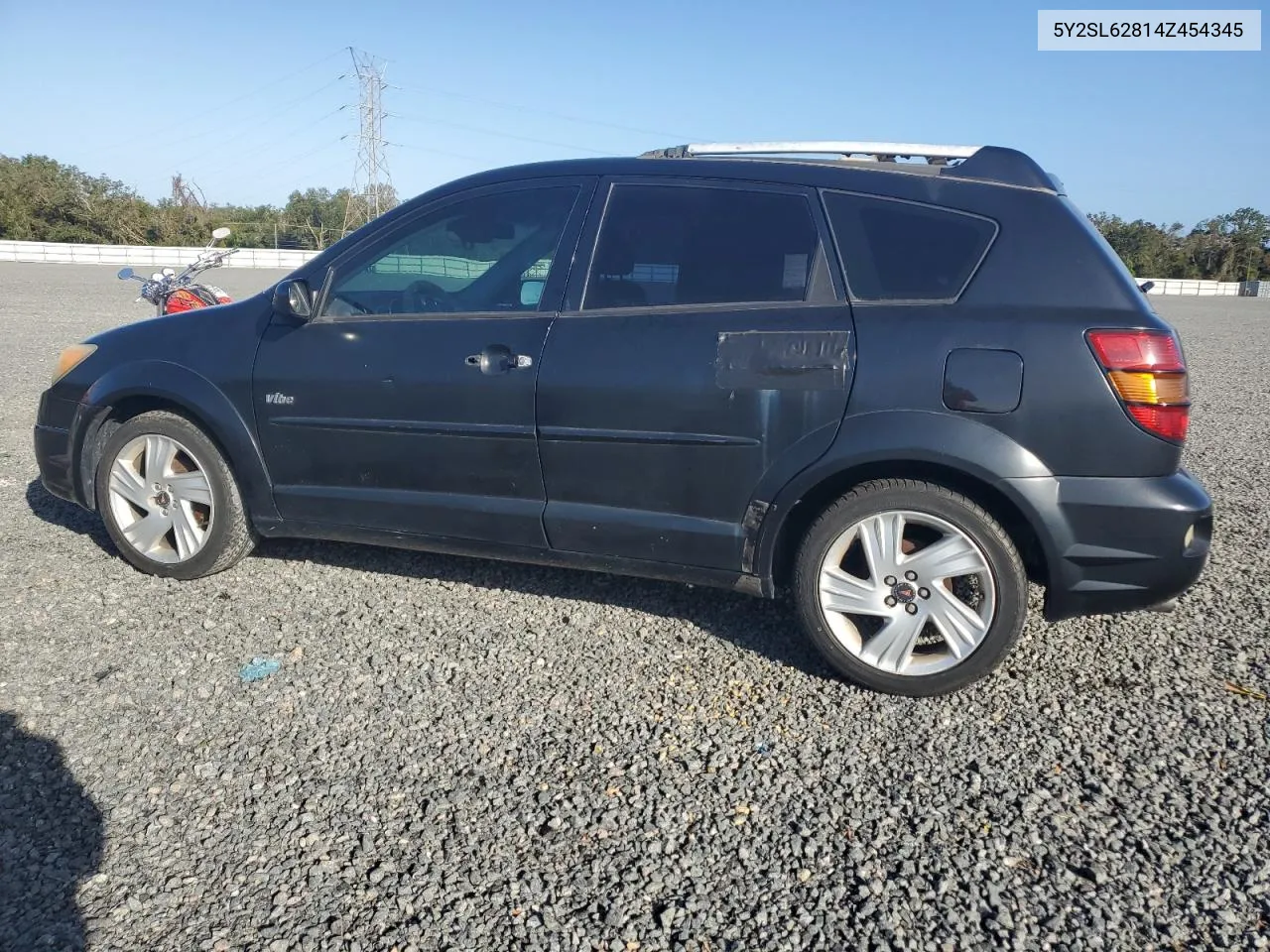 2004 Pontiac Vibe VIN: 5Y2SL62814Z454345 Lot: 78714574