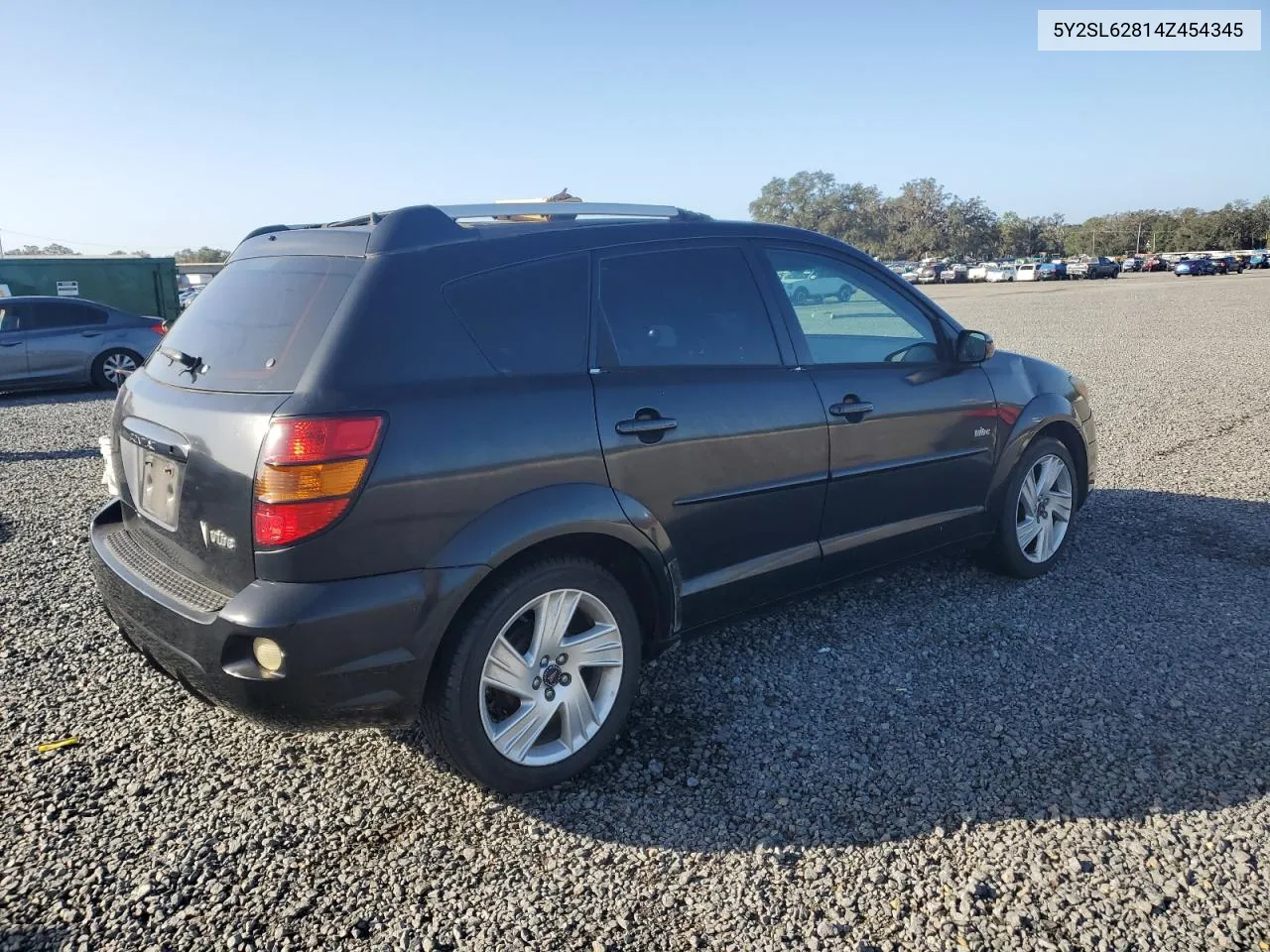 2004 Pontiac Vibe VIN: 5Y2SL62814Z454345 Lot: 78714574