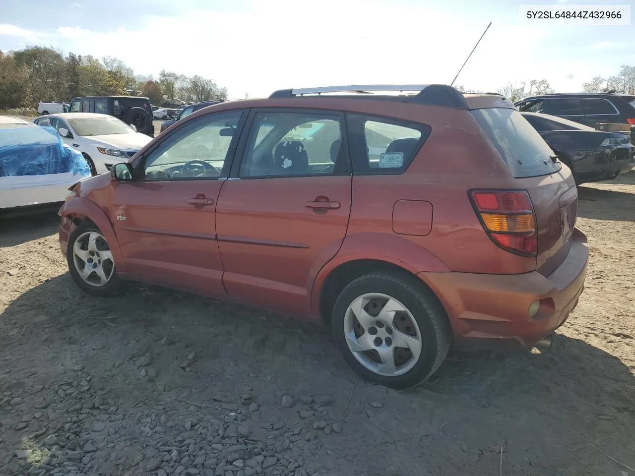 2004 Pontiac Vibe VIN: 5Y2SL64844Z432966 Lot: 79027364