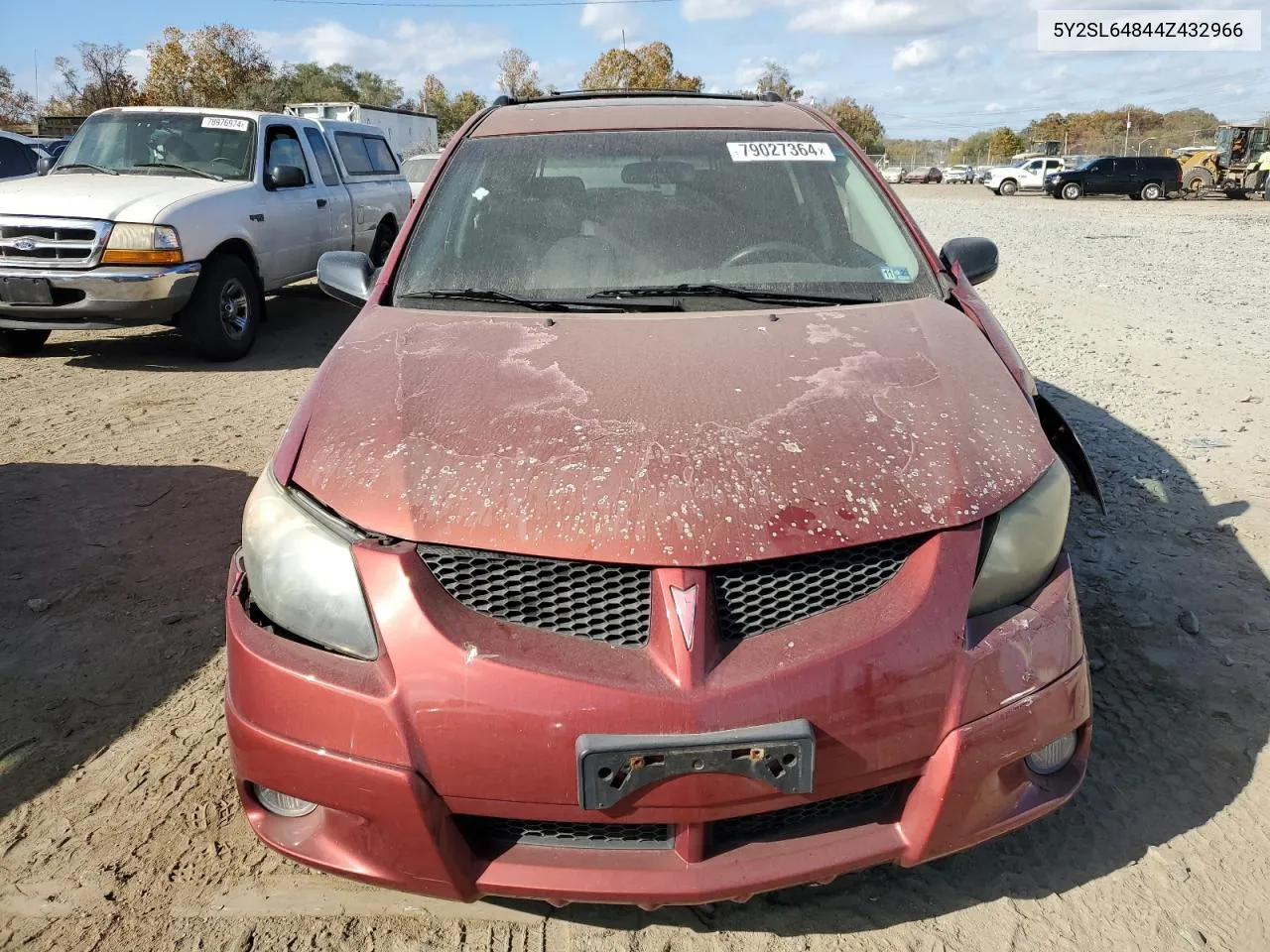 2004 Pontiac Vibe VIN: 5Y2SL64844Z432966 Lot: 79027364