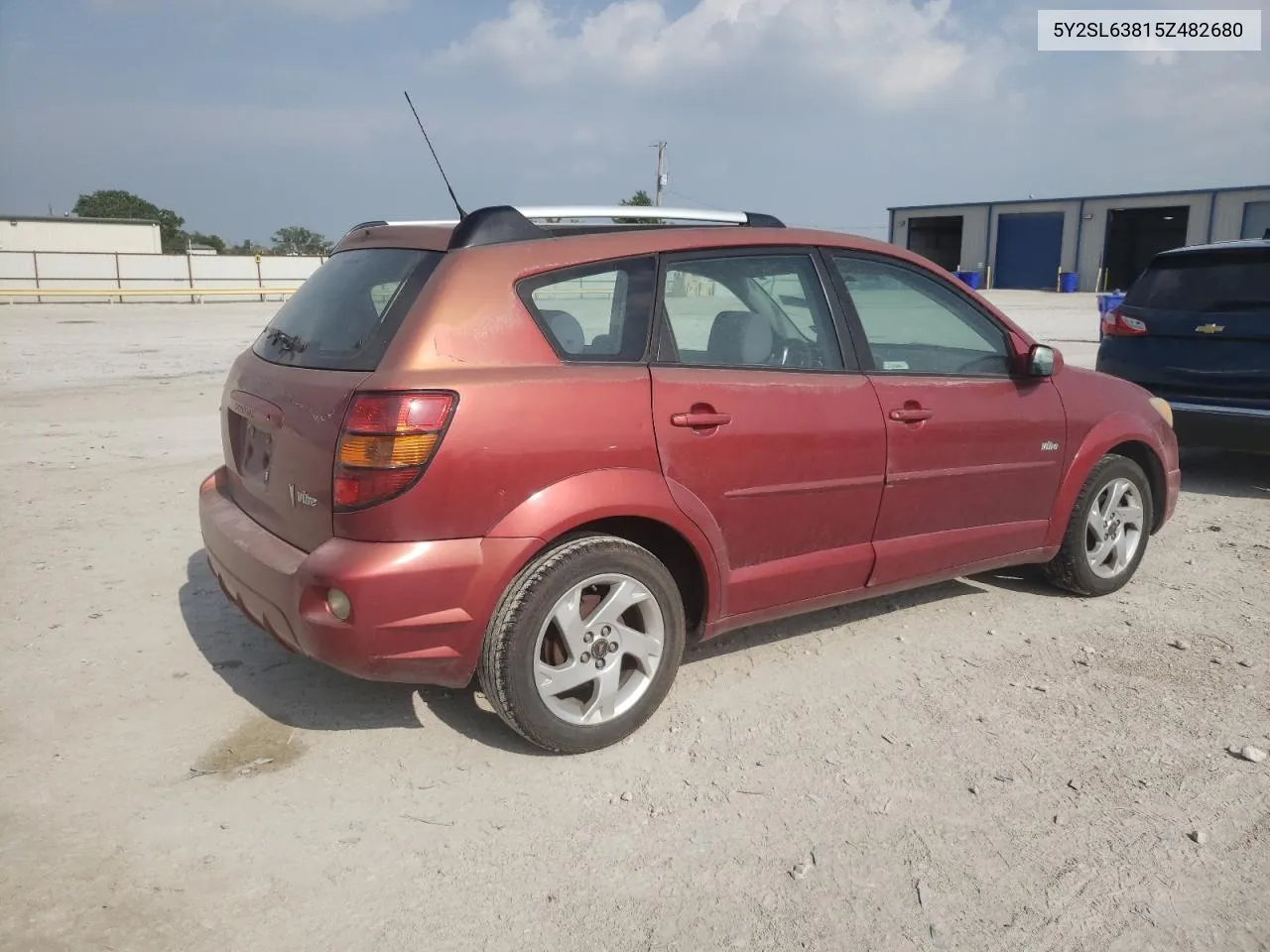 2005 Pontiac Vibe VIN: 5Y2SL63815Z482680 Lot: 55525834