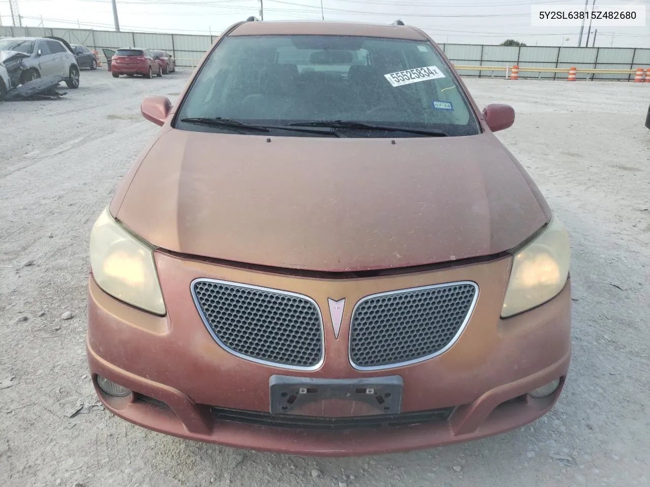 2005 Pontiac Vibe VIN: 5Y2SL63815Z482680 Lot: 55525834