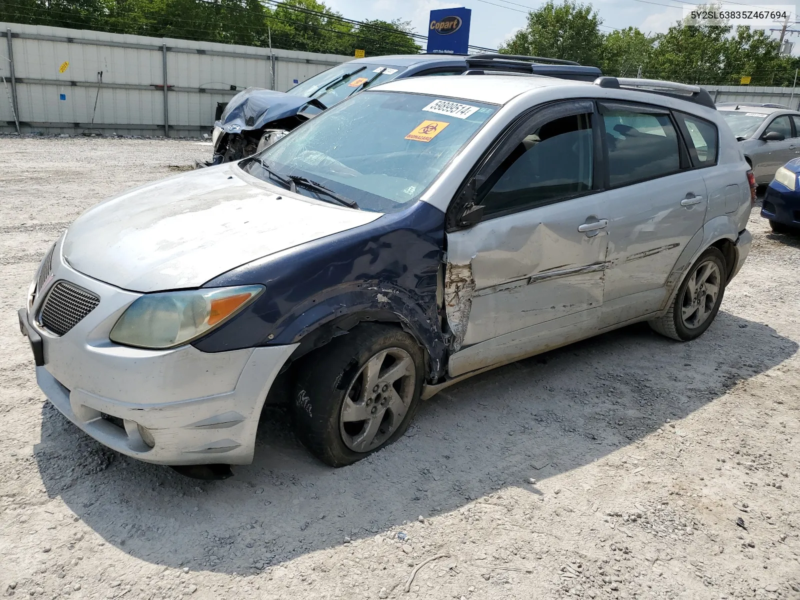 5Y2SL63835Z467694 2005 Pontiac Vibe