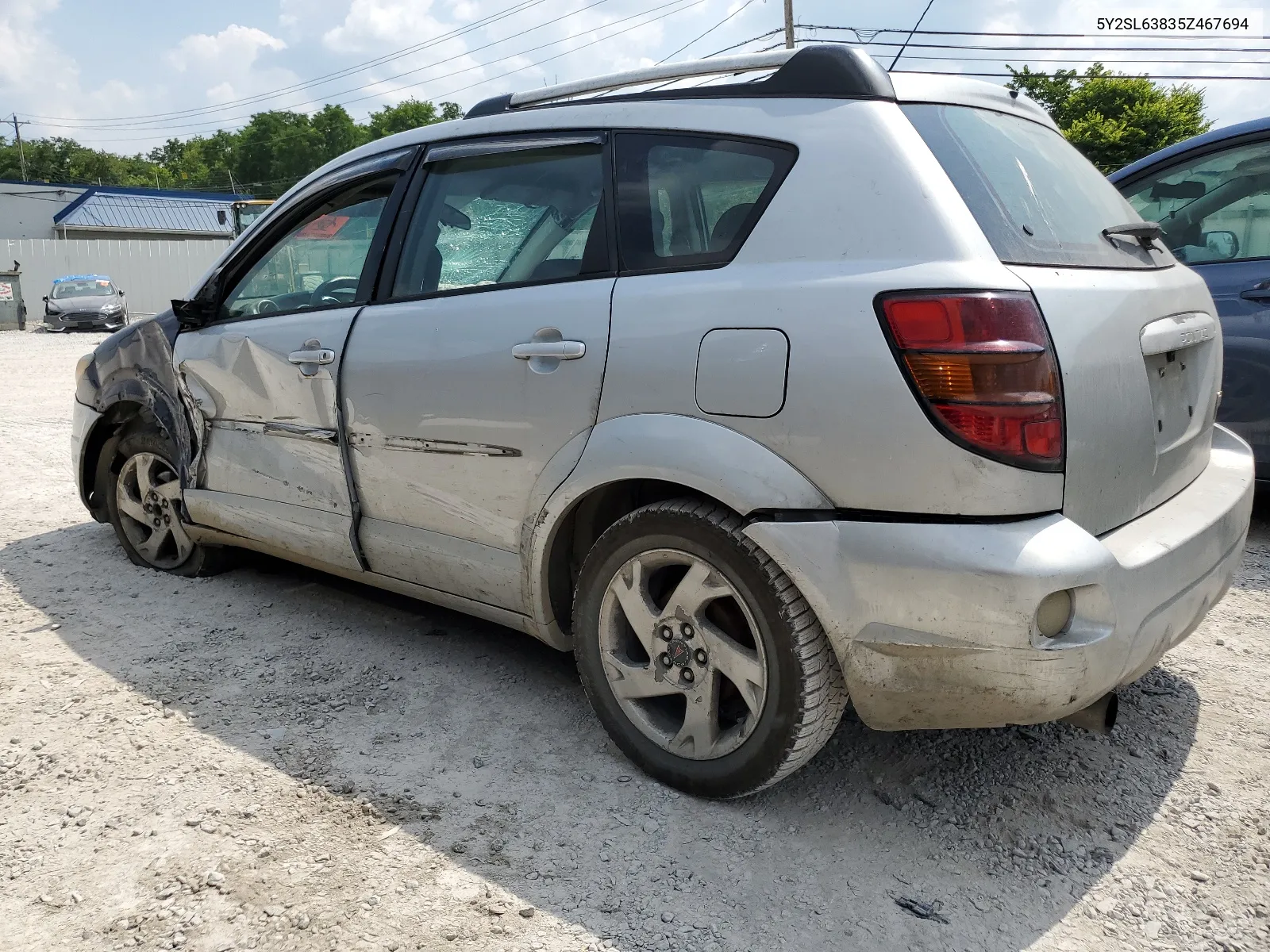 2005 Pontiac Vibe VIN: 5Y2SL63835Z467694 Lot: 59899514