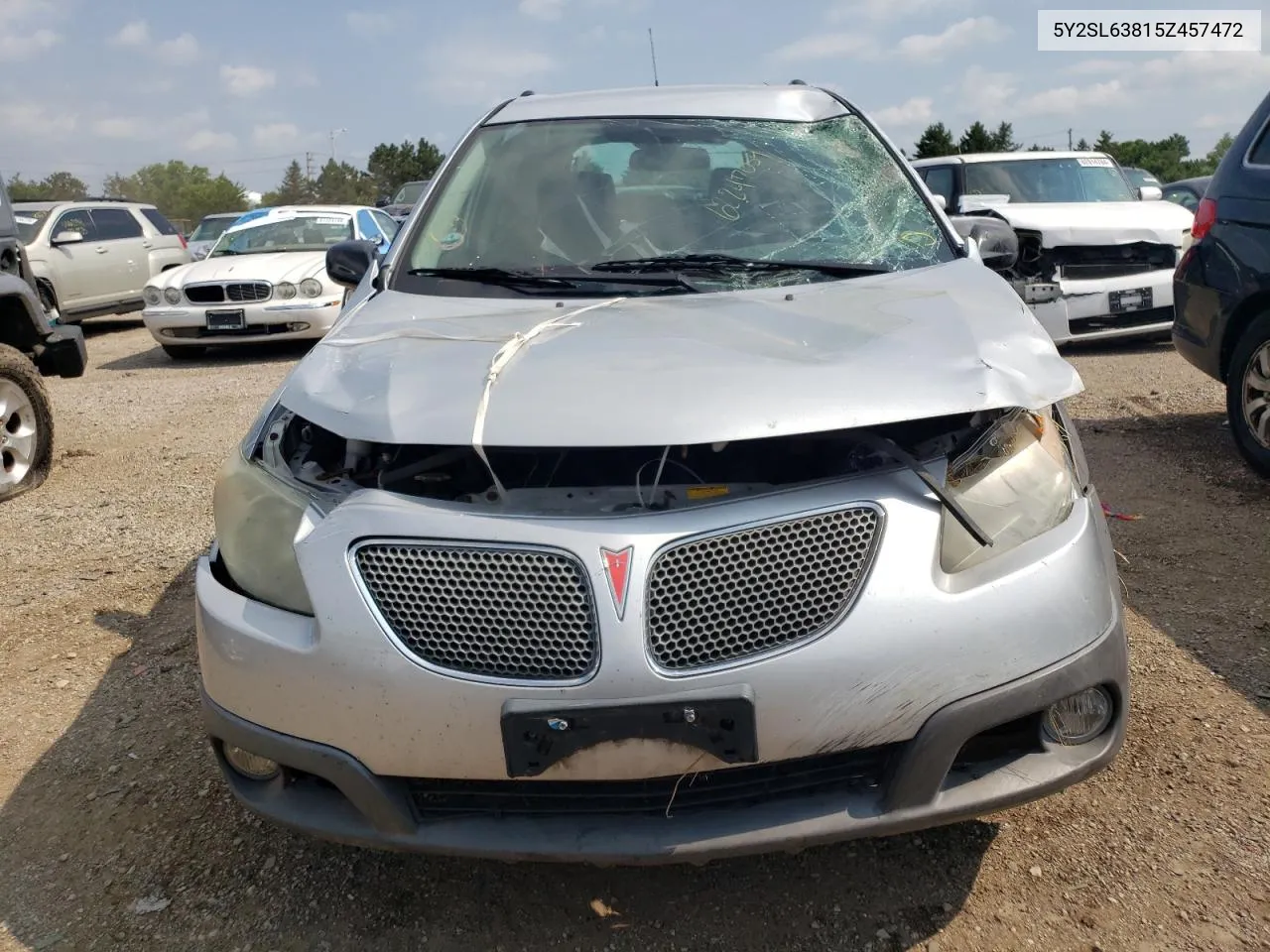 2005 Pontiac Vibe VIN: 5Y2SL63815Z457472 Lot: 62247054