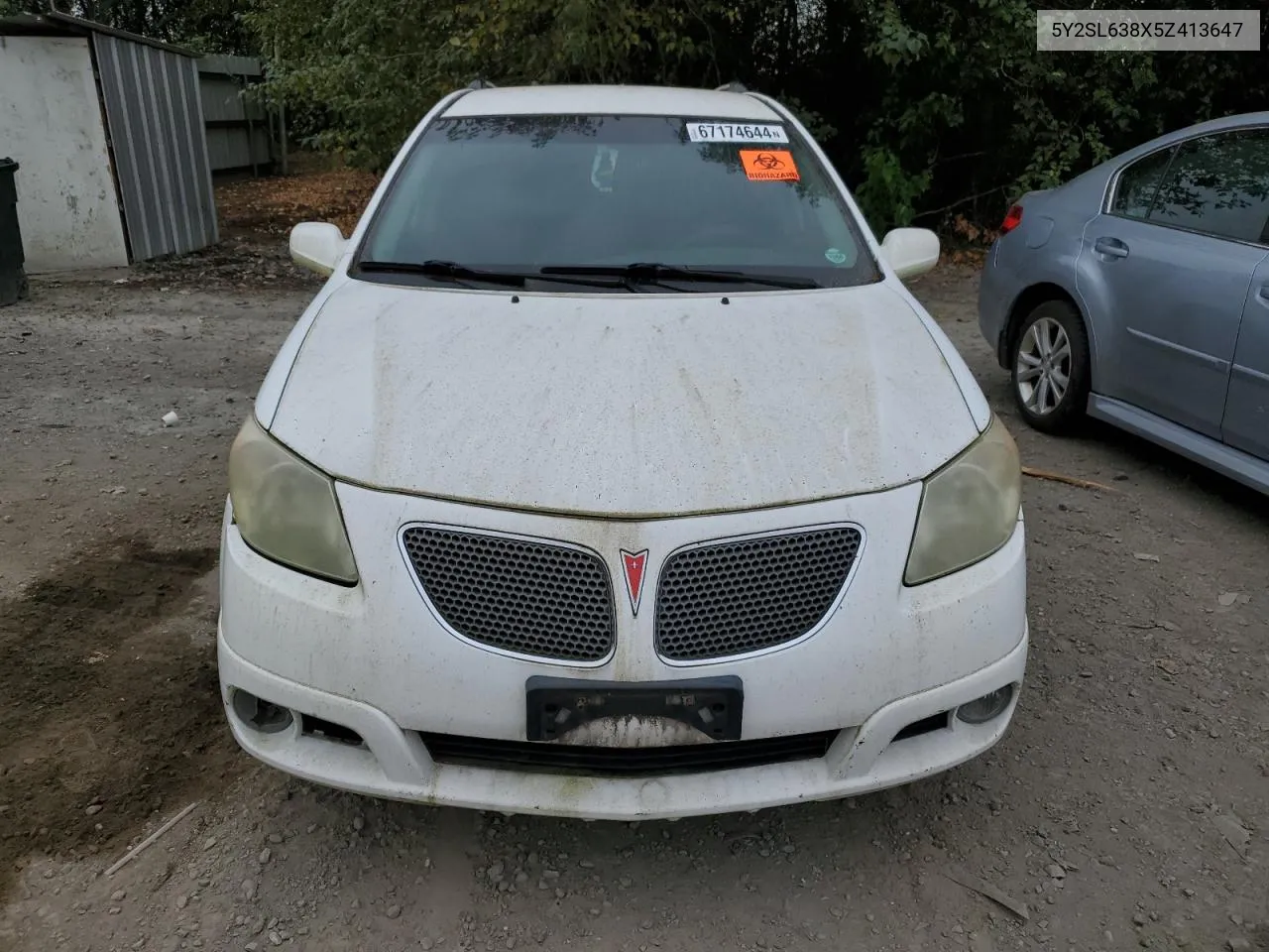 5Y2SL638X5Z413647 2005 Pontiac Vibe