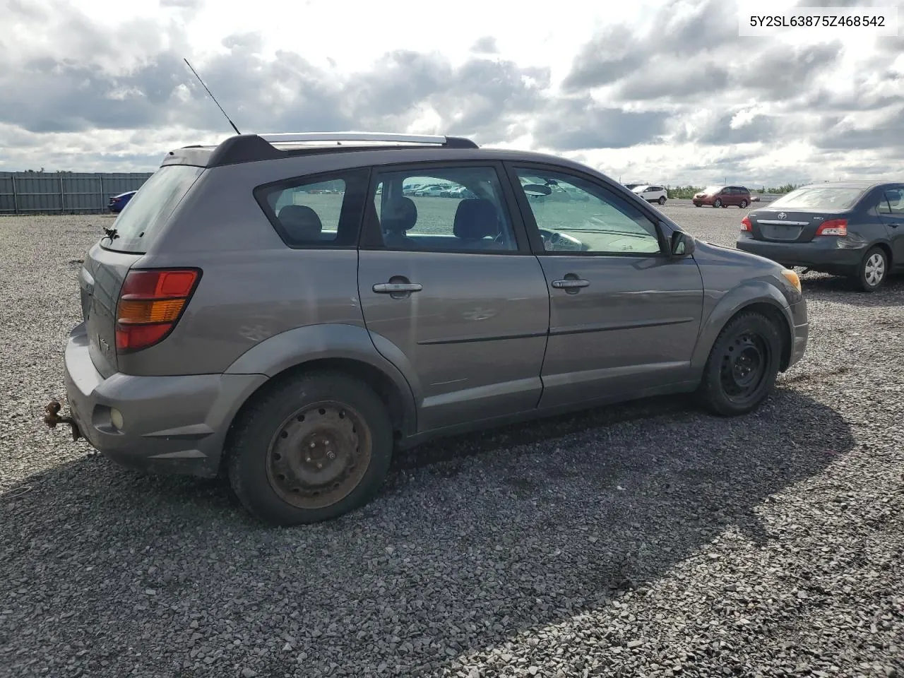 2005 Pontiac Vibe VIN: 5Y2SL63875Z468542 Lot: 68119624