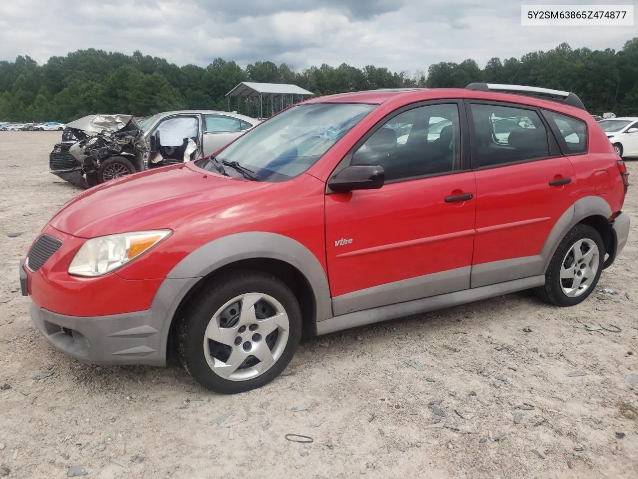 2005 Pontiac Vibe VIN: 5Y2SM63865Z474877 Lot: 68325134