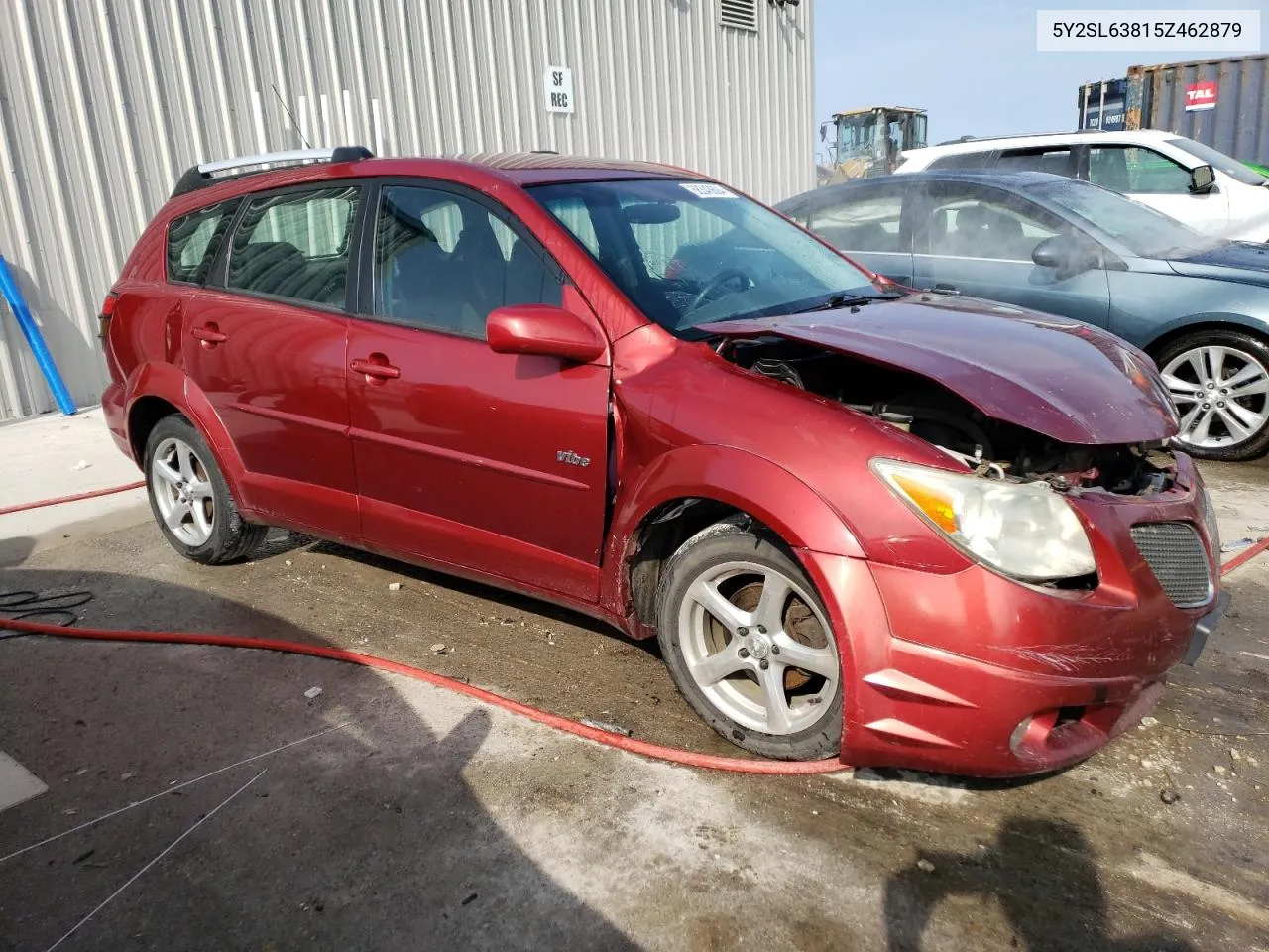 2005 Pontiac Vibe VIN: 5Y2SL63815Z462879 Lot: 68343604