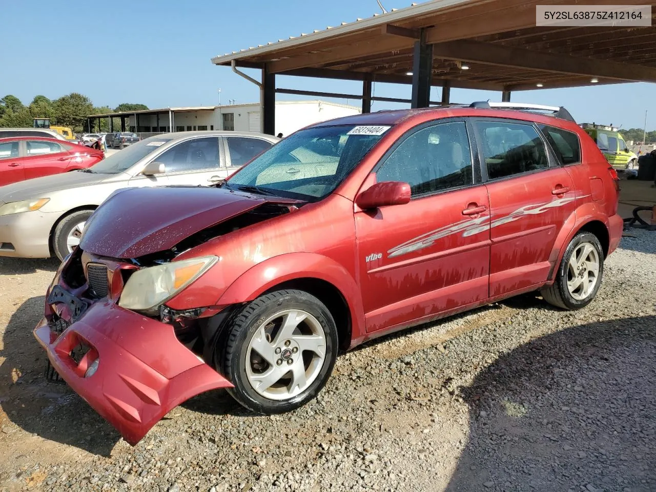 5Y2SL63875Z412164 2005 Pontiac Vibe