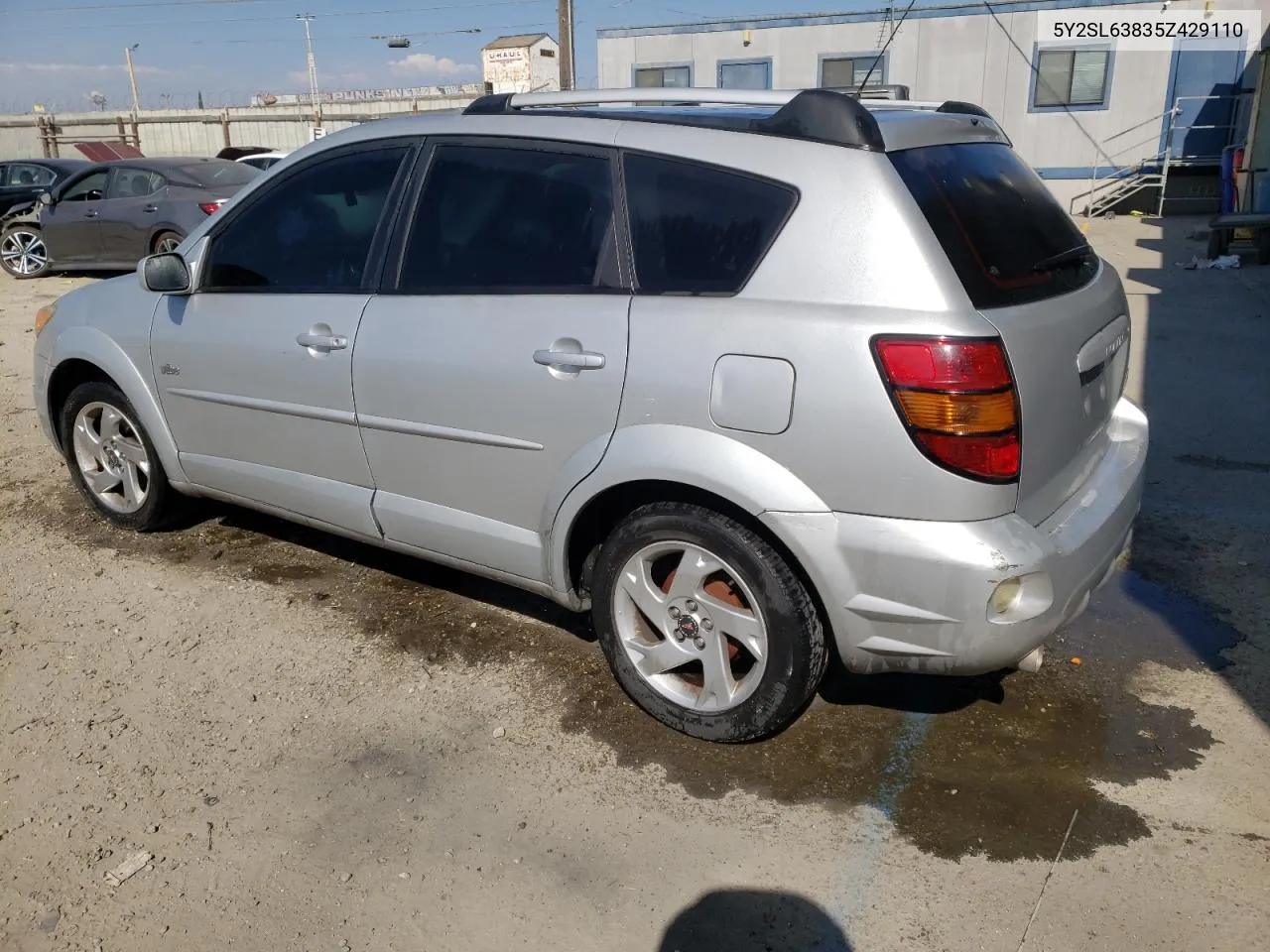 2005 Pontiac Vibe VIN: 5Y2SL63835Z429110 Lot: 69891894