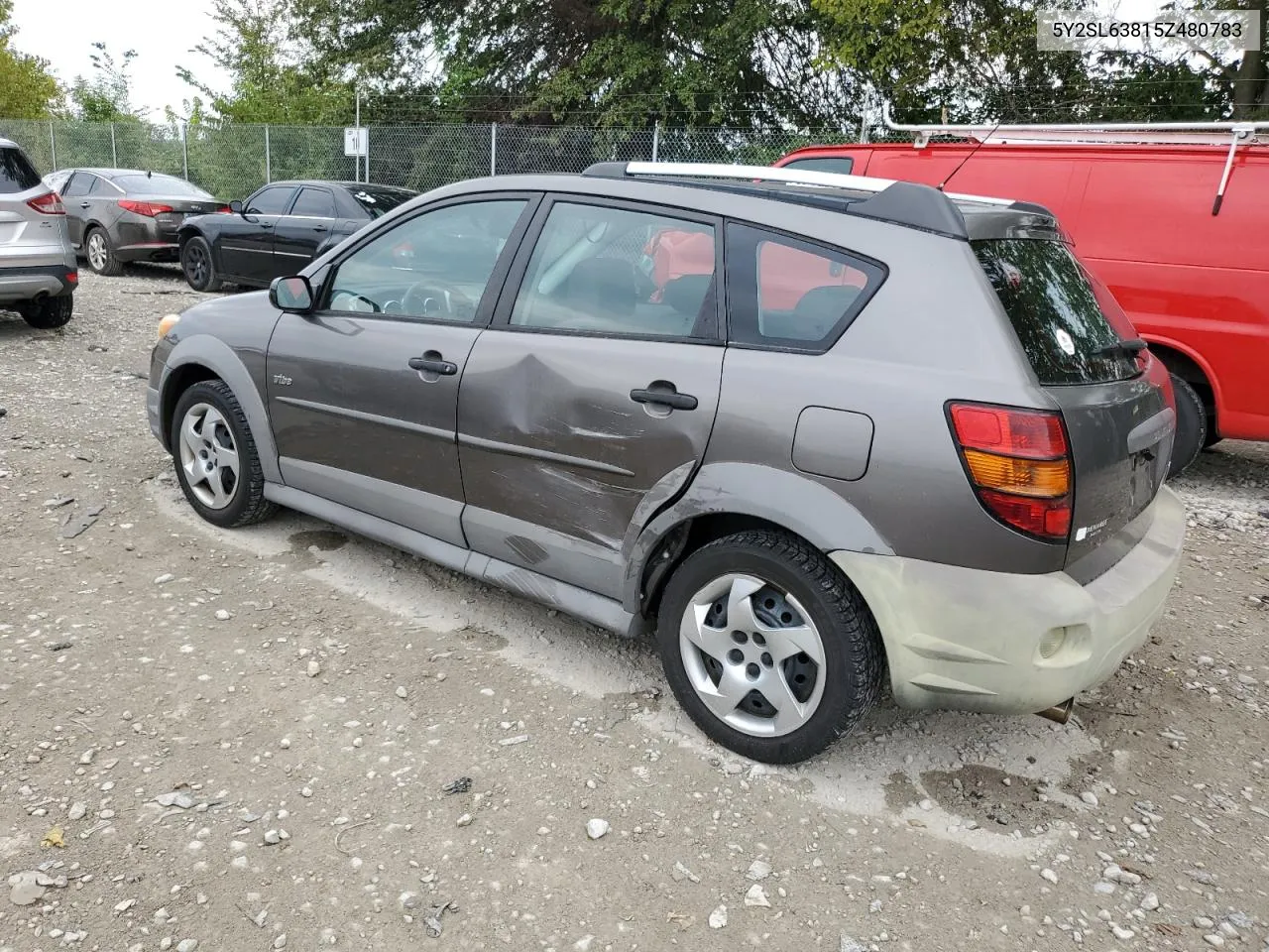 2005 Pontiac Vibe VIN: 5Y2SL63815Z480783 Lot: 70267334