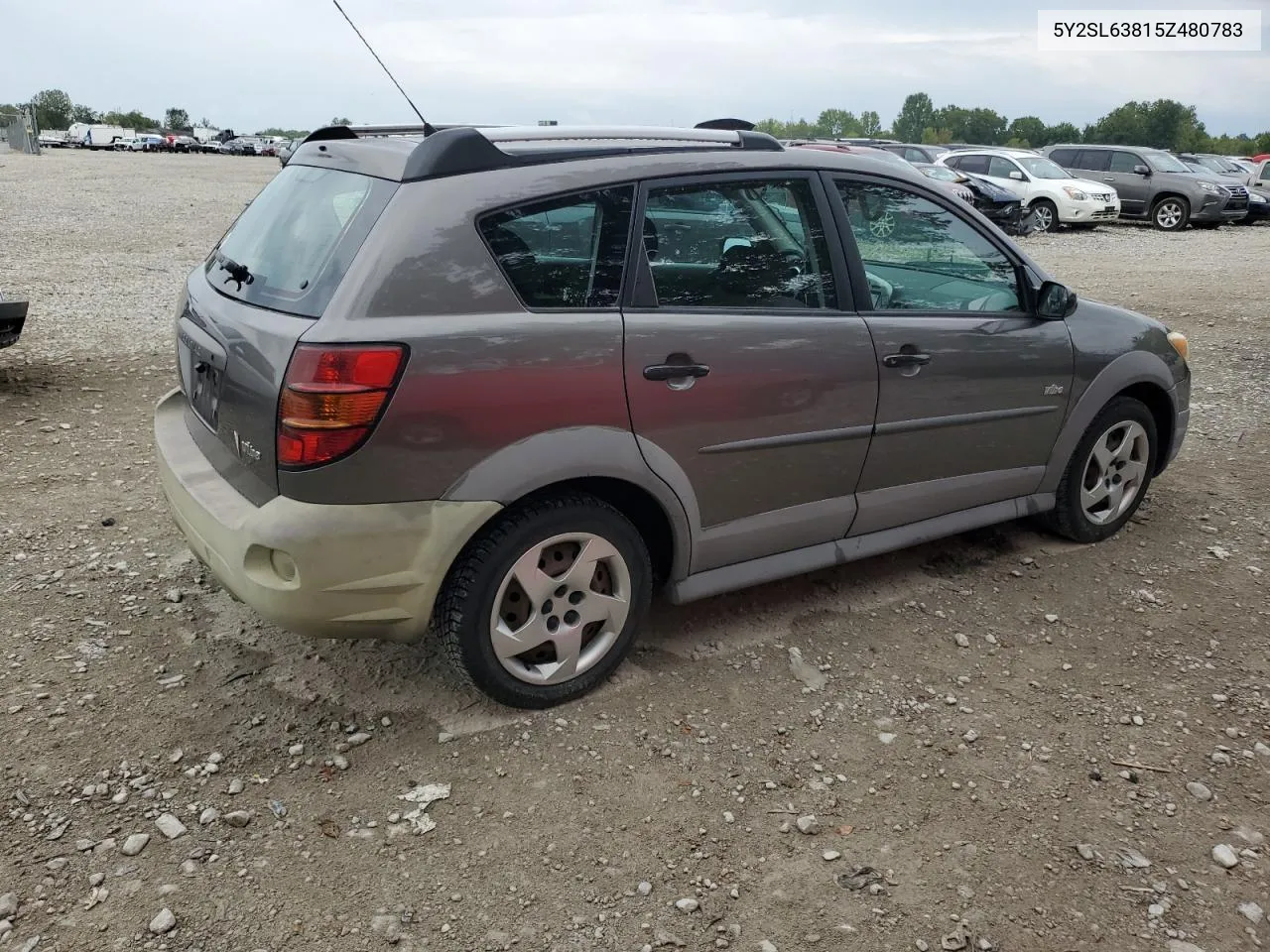 2005 Pontiac Vibe VIN: 5Y2SL63815Z480783 Lot: 70267334