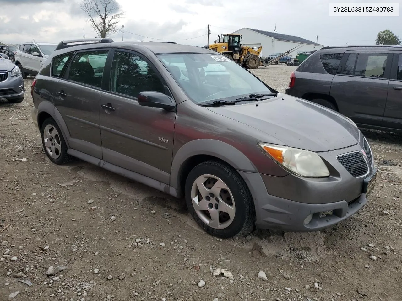 2005 Pontiac Vibe VIN: 5Y2SL63815Z480783 Lot: 70267334