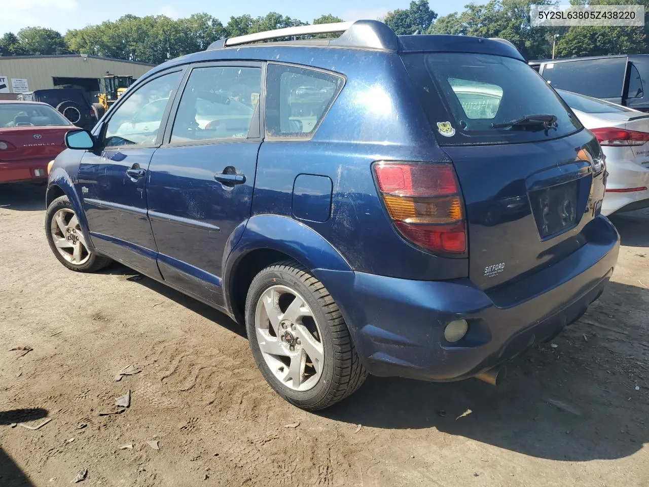 2005 Pontiac Vibe VIN: 5Y2SL63805Z438220 Lot: 70305074