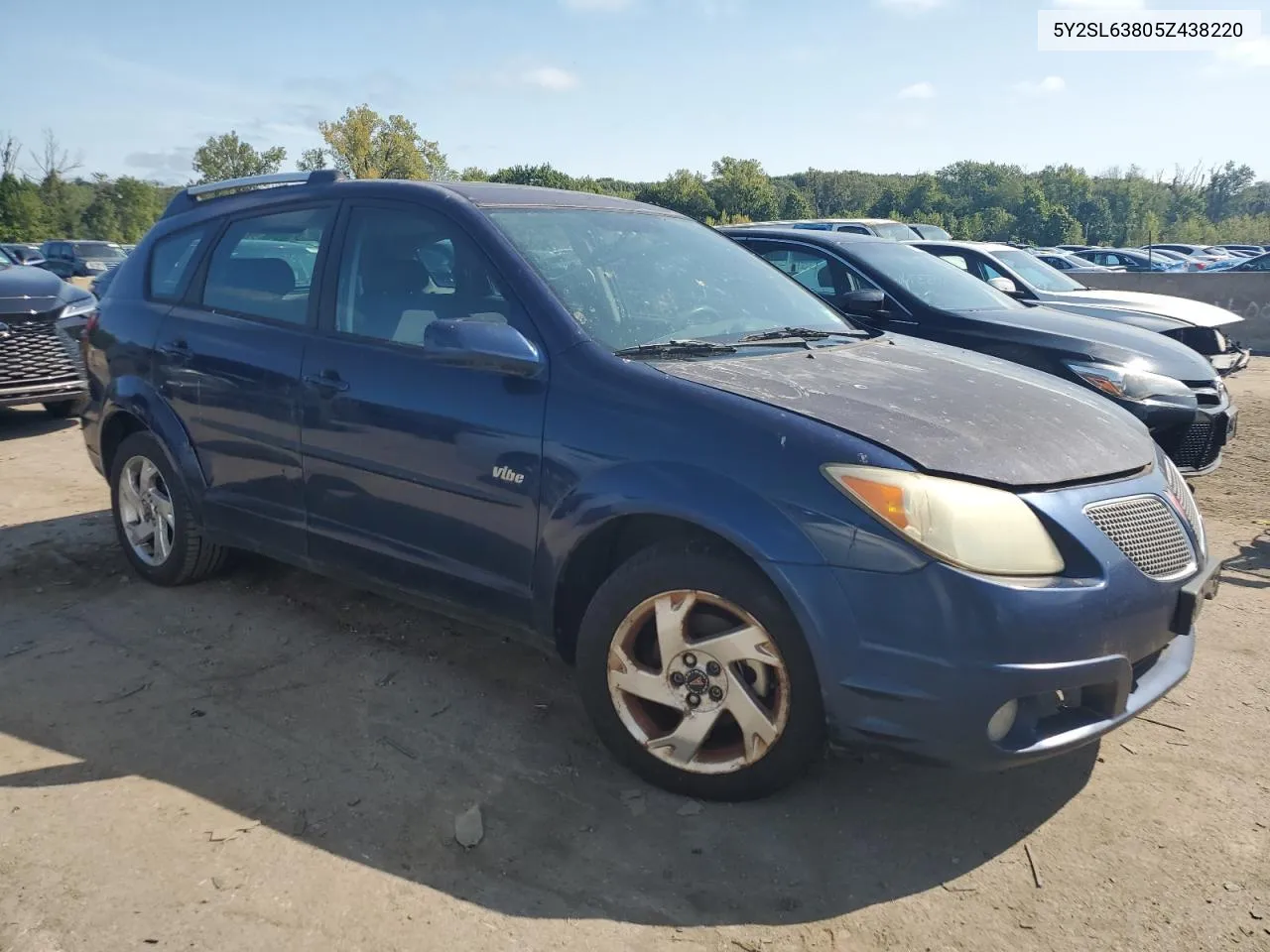 5Y2SL63805Z438220 2005 Pontiac Vibe