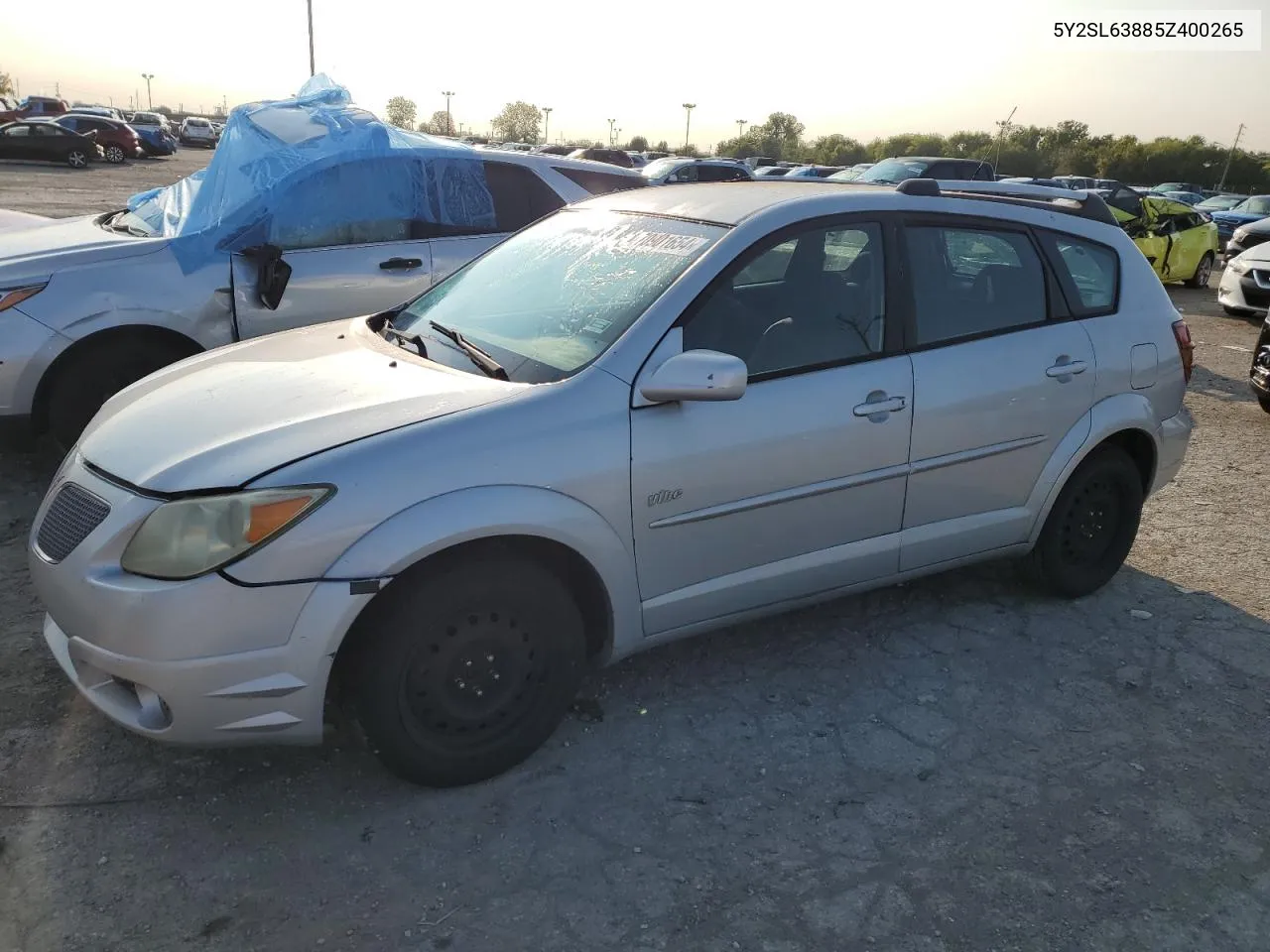 2005 Pontiac Vibe VIN: 5Y2SL63885Z400265 Lot: 70901654