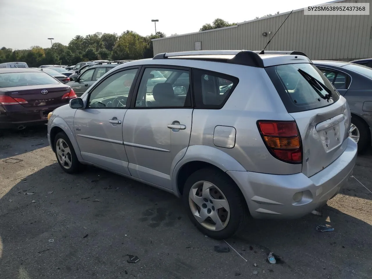 2005 Pontiac Vibe VIN: 5Y2SM63895Z437368 Lot: 71301104