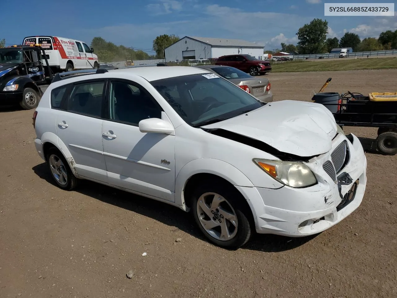 2005 Pontiac Vibe VIN: 5Y2SL66885Z433729 Lot: 71591154