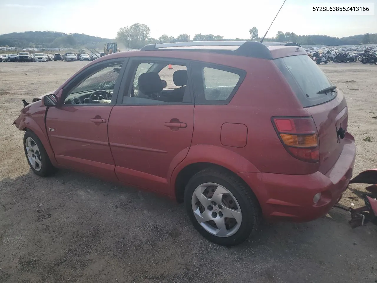 2005 Pontiac Vibe VIN: 5Y2SL63855Z413166 Lot: 72001414