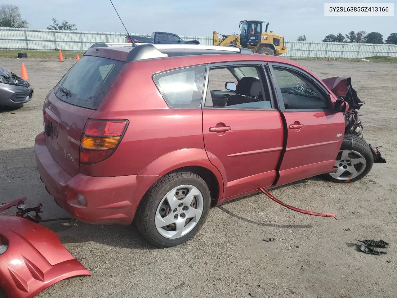 2005 Pontiac Vibe VIN: 5Y2SL63855Z413166 Lot: 72001414