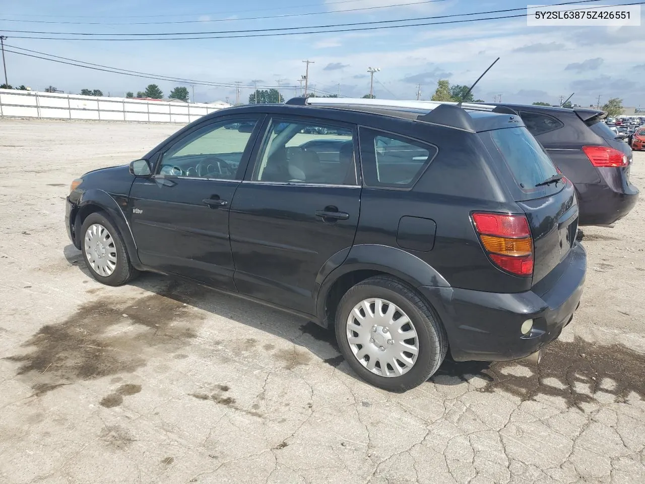 2005 Pontiac Vibe VIN: 5Y2SL63875Z426551 Lot: 72519004