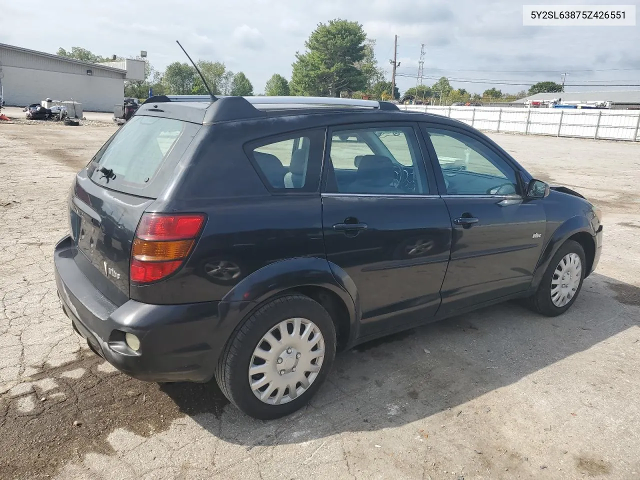 2005 Pontiac Vibe VIN: 5Y2SL63875Z426551 Lot: 72519004