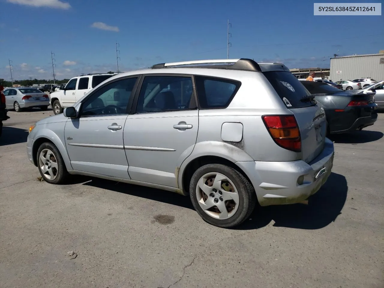 2005 Pontiac Vibe VIN: 5Y2SL63845Z412641 Lot: 72641854