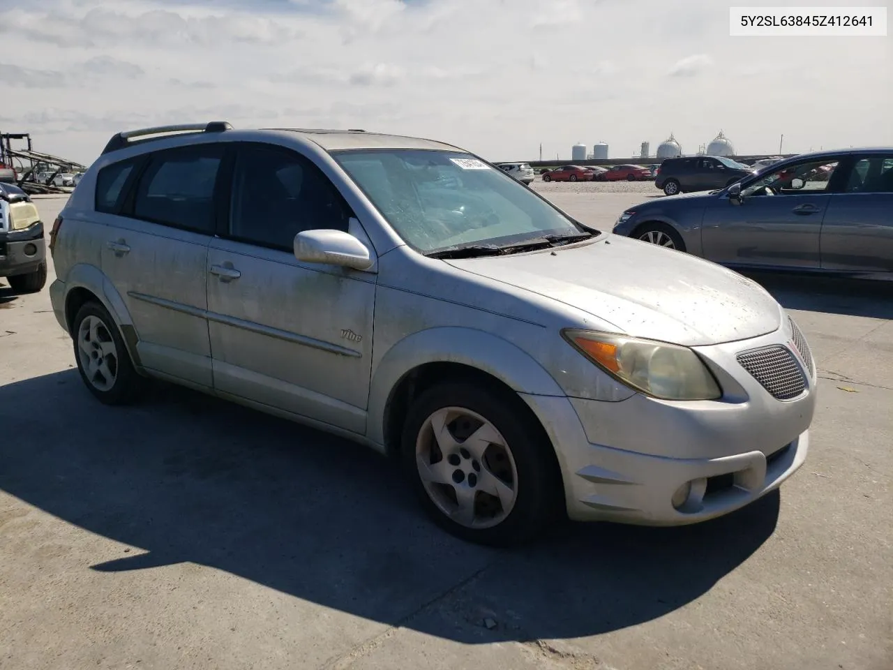 2005 Pontiac Vibe VIN: 5Y2SL63845Z412641 Lot: 72641854