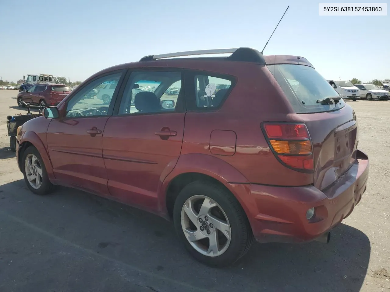 2005 Pontiac Vibe VIN: 5Y2SL63815Z453860 Lot: 72941984