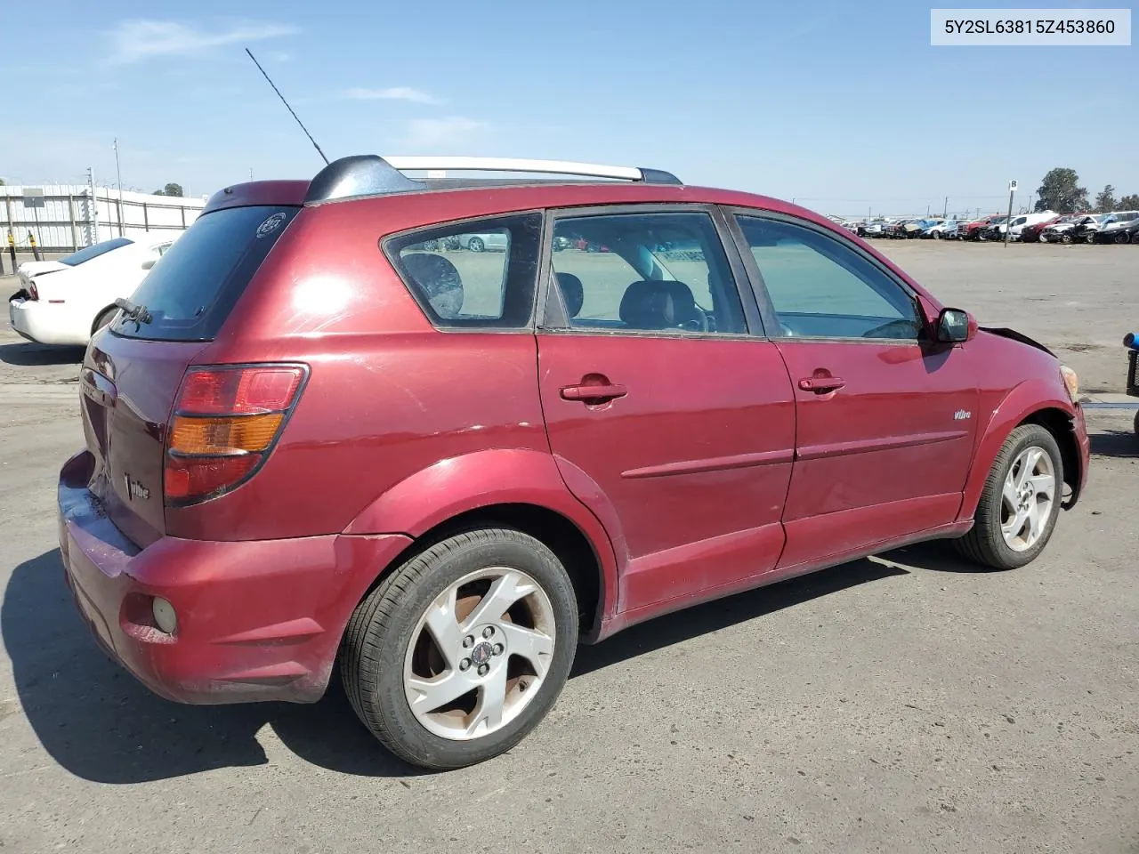 2005 Pontiac Vibe VIN: 5Y2SL63815Z453860 Lot: 72941984