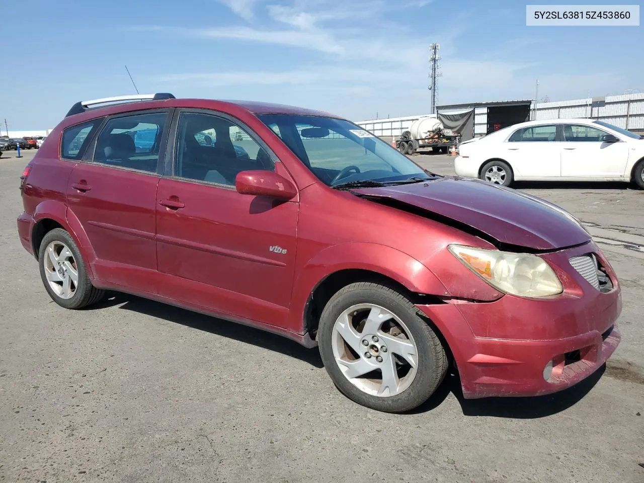 2005 Pontiac Vibe VIN: 5Y2SL63815Z453860 Lot: 72941984