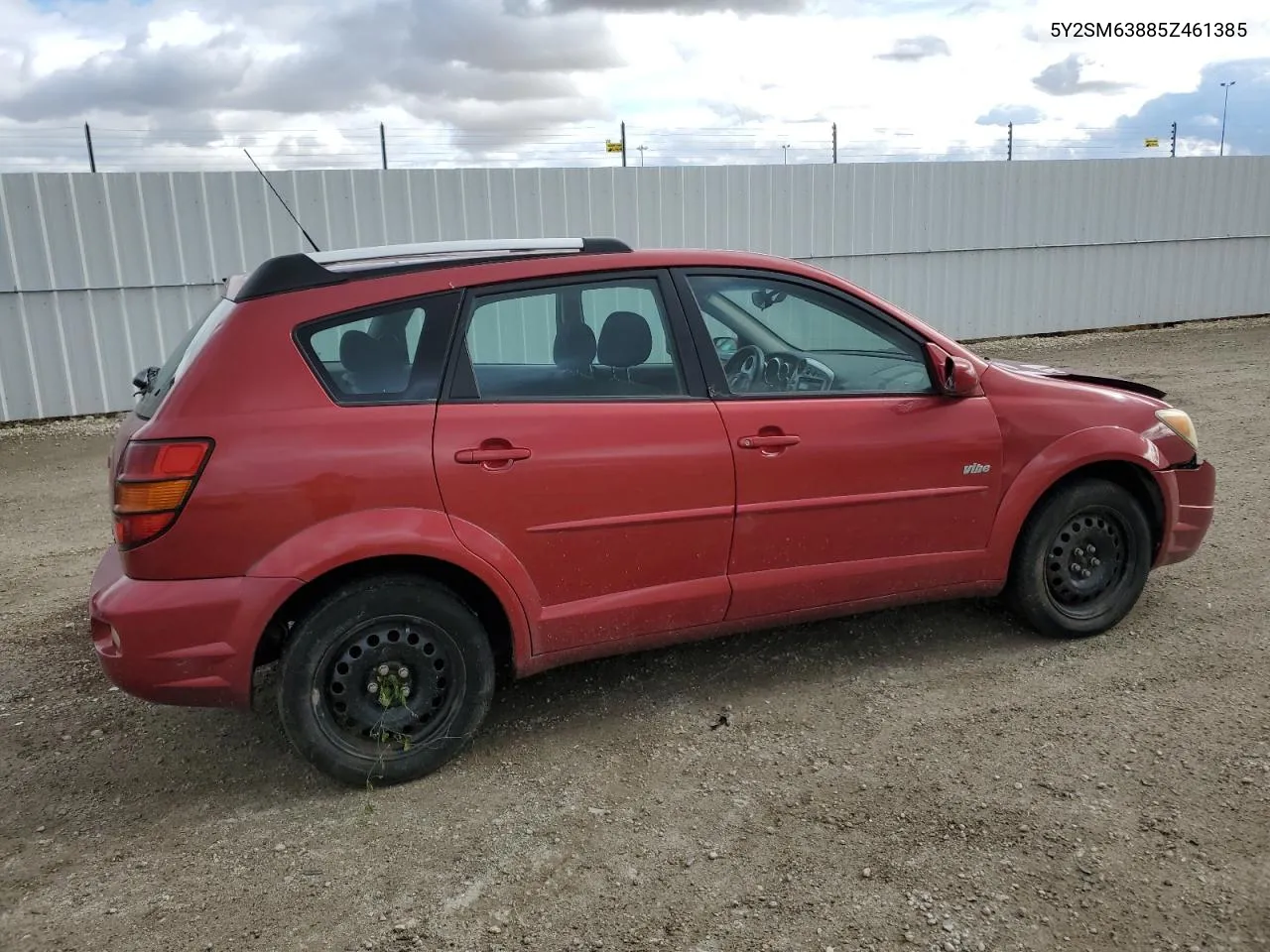 2005 Pontiac Vibe VIN: 5Y2SM63885Z461385 Lot: 73600284