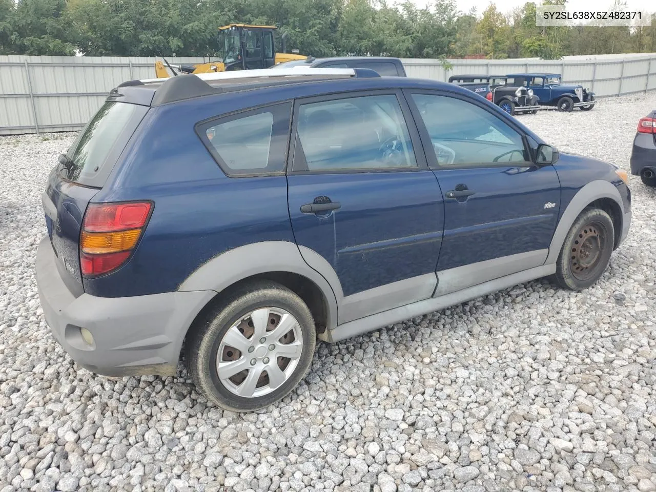 2005 Pontiac Vibe VIN: 5Y2SL638X5Z482371 Lot: 73765404