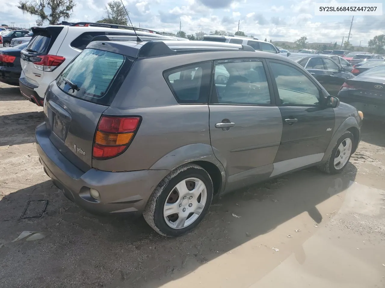 2005 Pontiac Vibe VIN: 5Y2SL66845Z447207 Lot: 74093194