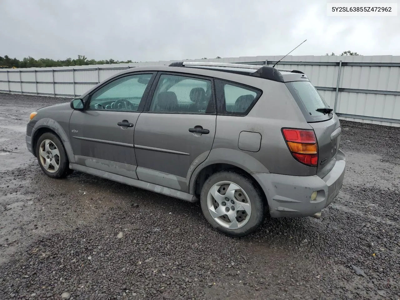 2005 Pontiac Vibe VIN: 5Y2SL63855Z472962 Lot: 74174544