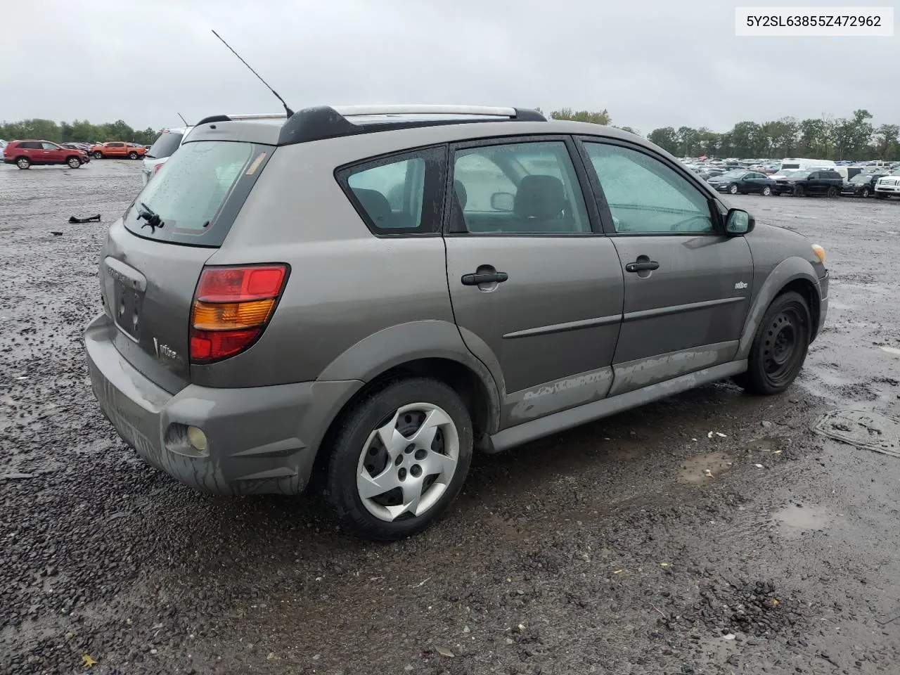 2005 Pontiac Vibe VIN: 5Y2SL63855Z472962 Lot: 74174544