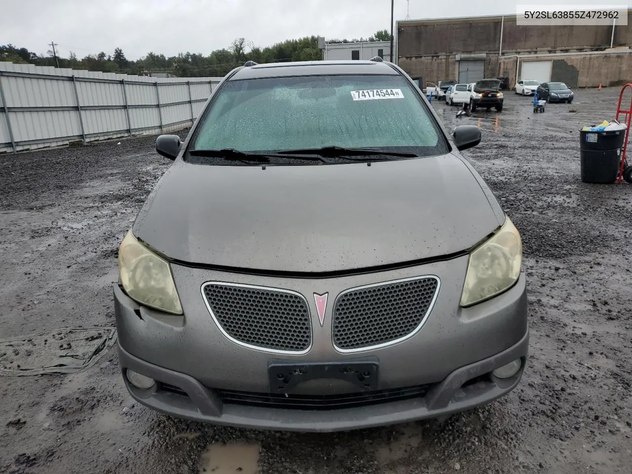 2005 Pontiac Vibe VIN: 5Y2SL63855Z472962 Lot: 74174544