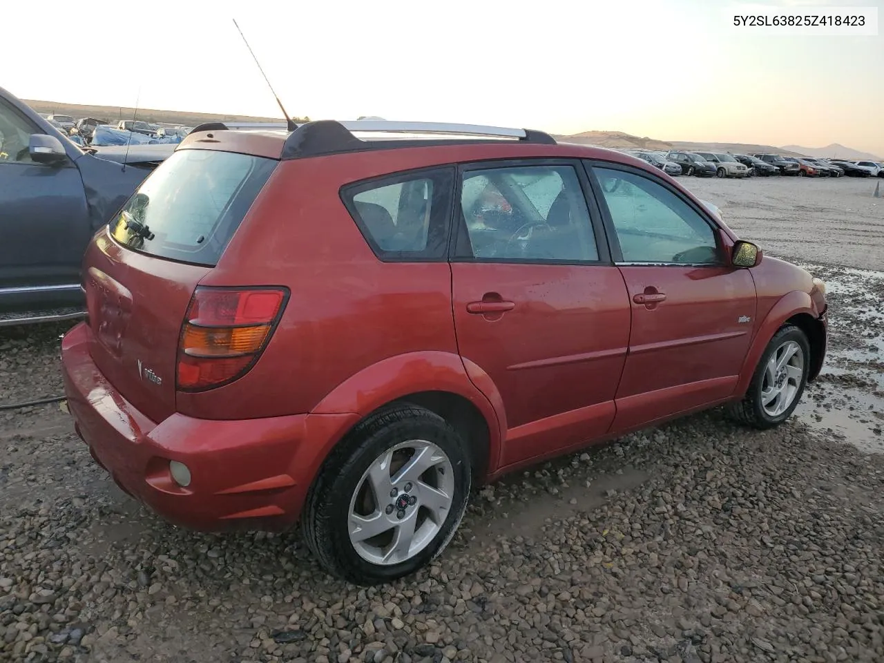 2005 Pontiac Vibe VIN: 5Y2SL63825Z418423 Lot: 74307684